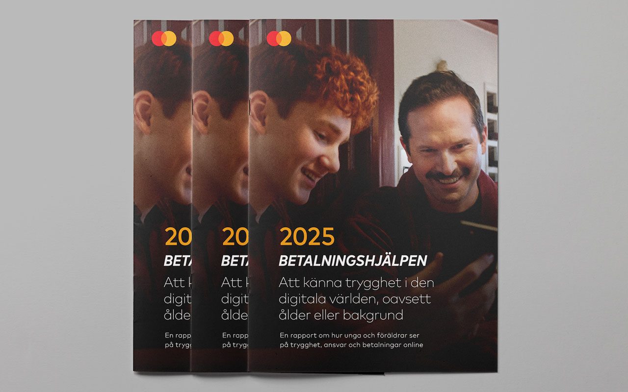 Tre exmplar av Betalningshjälpens rapport från 2025