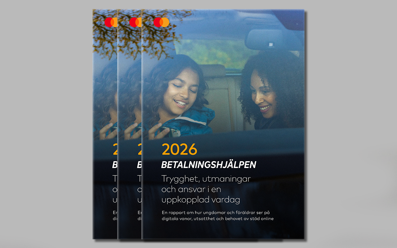 Tre exmplar av Betalningshjälpens rapport från 2026