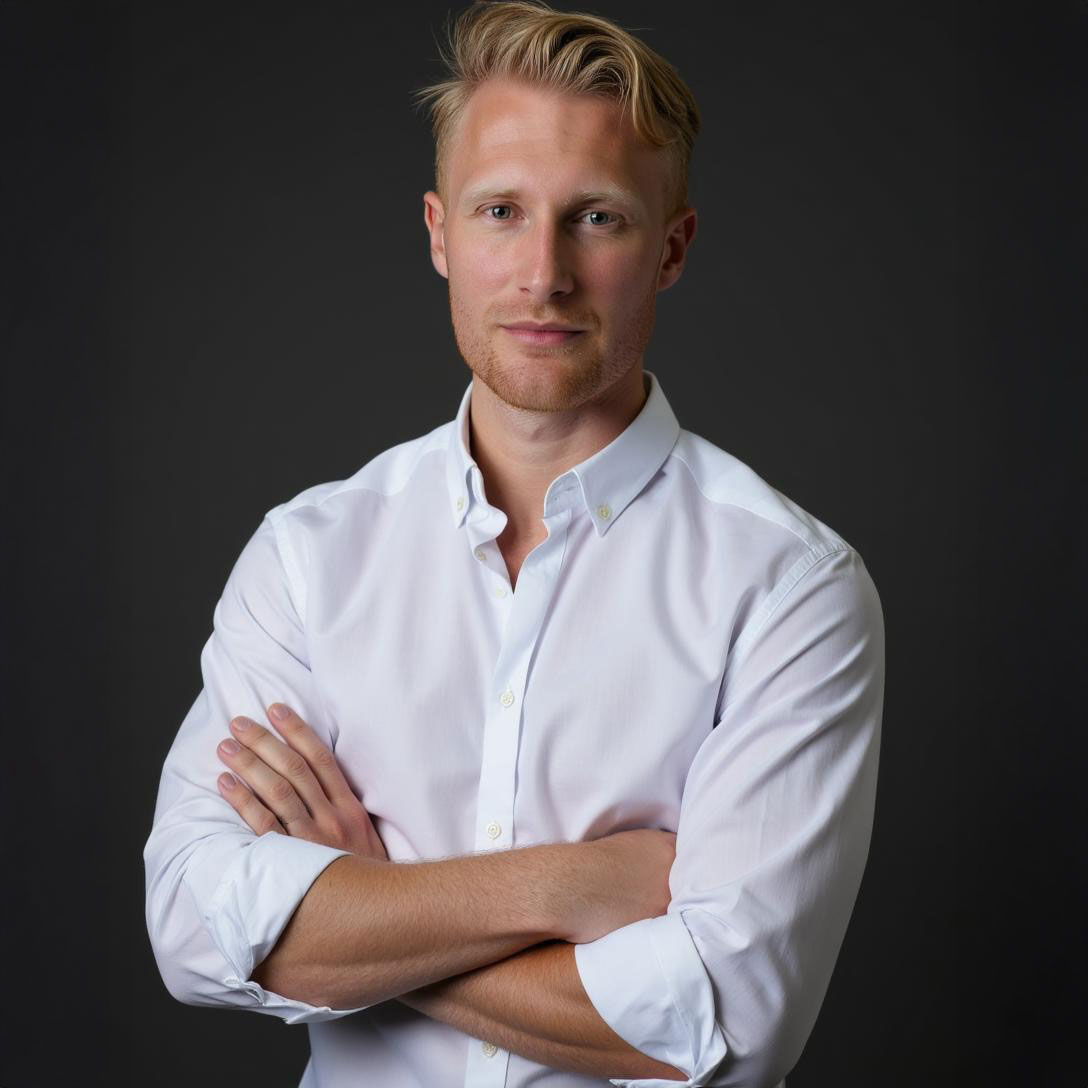 Porträttfoto av Björn Johansson, Chef på Fraud Prevention, Swedbank